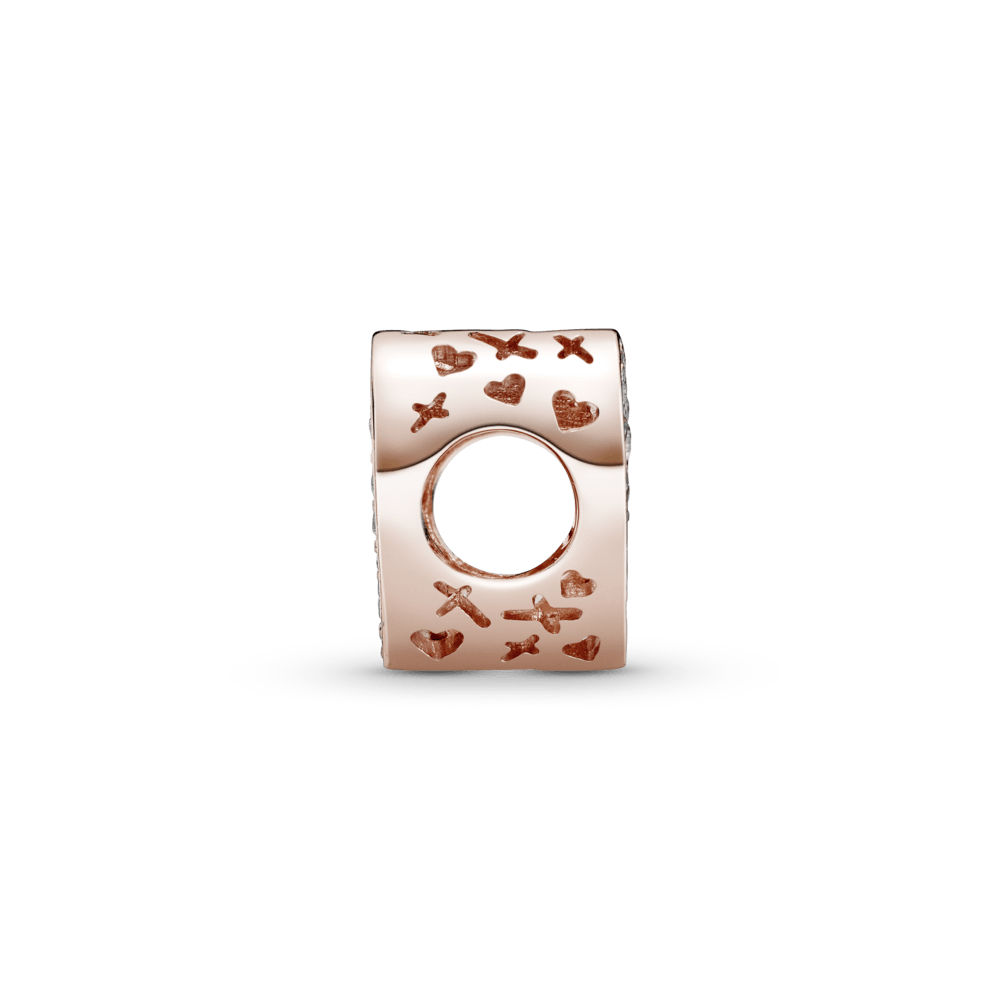 Corazon oro rosado J21