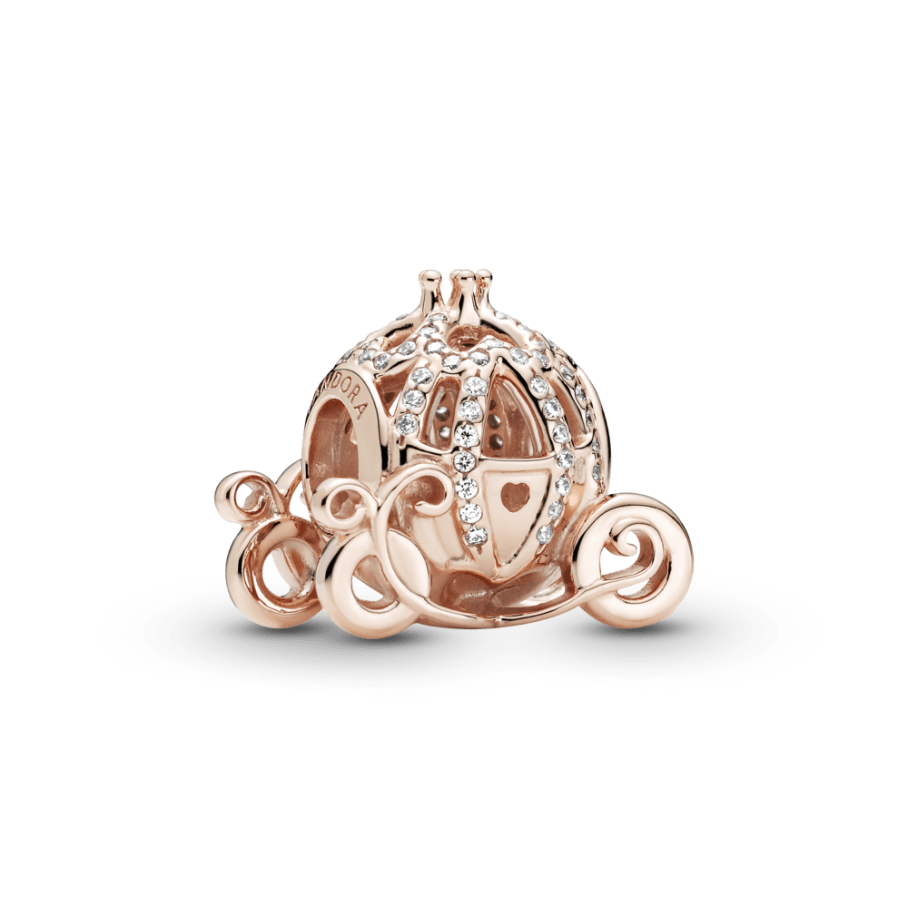 Carruaje oro rosa B21